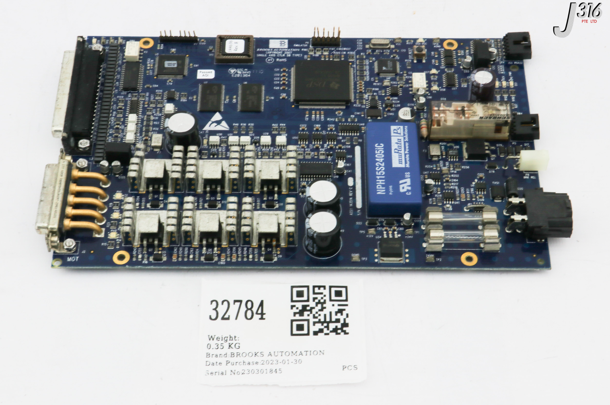32784 BROOKS AUTOMATION PCB, SINGLE AXIS CTLR S8 TYPE3 143514 | eBay